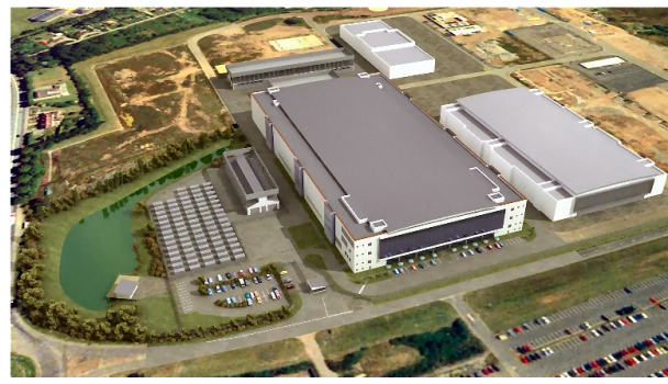 Next Generation Data Center Aerial View